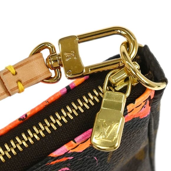 Louis Vuitton Monogram Rose Pochette Accessoires Handbag - Picture 4 of 7